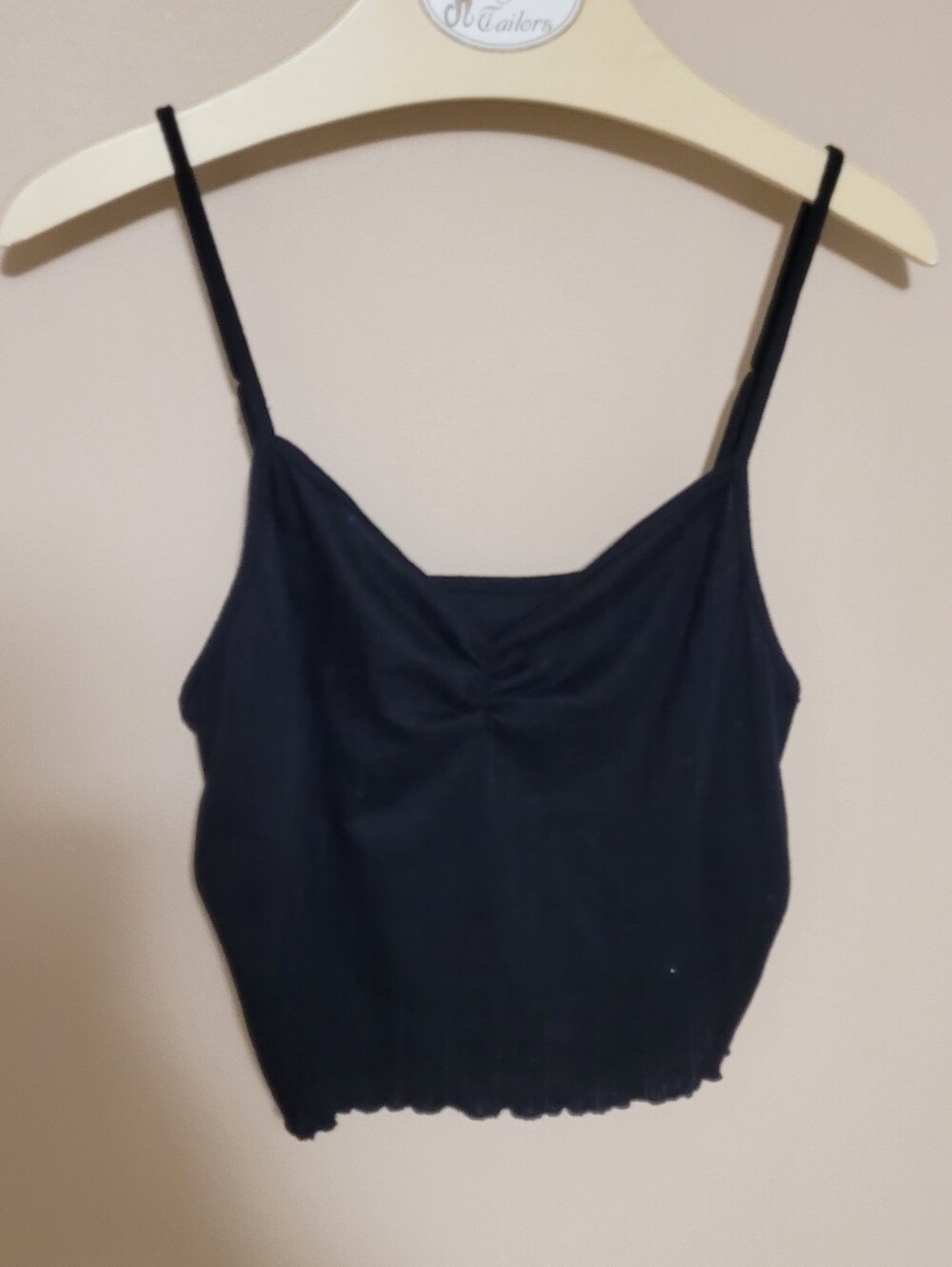 💚10 for $10💚 Bundle and save Black Spaghetti Strap Crop Top
